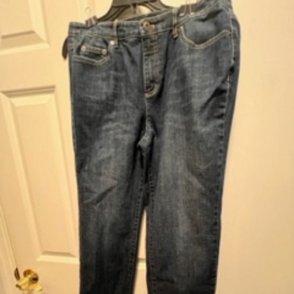 Talbots size 10 P blue jeans